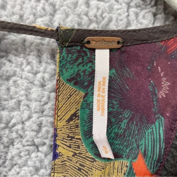 Free People Strawberry Felids Mini Dress - Brown - Picture 14 of 16